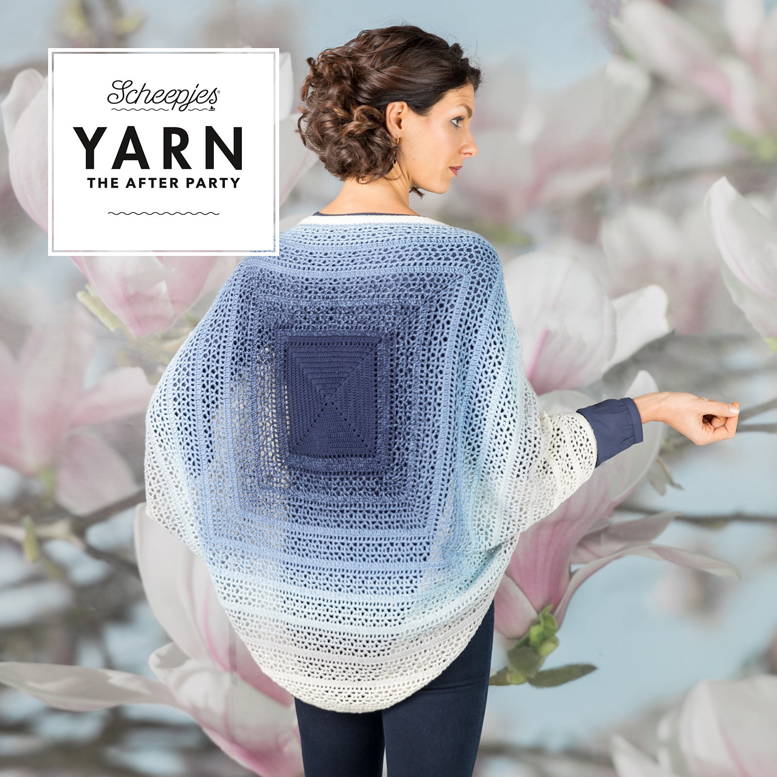 YARN - The After Party 27 Indigo Shrug