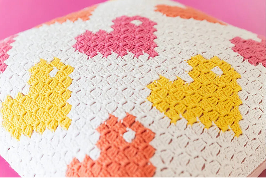 8-bit love pillow