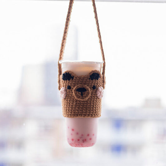 Cute Bear Cup Holder
