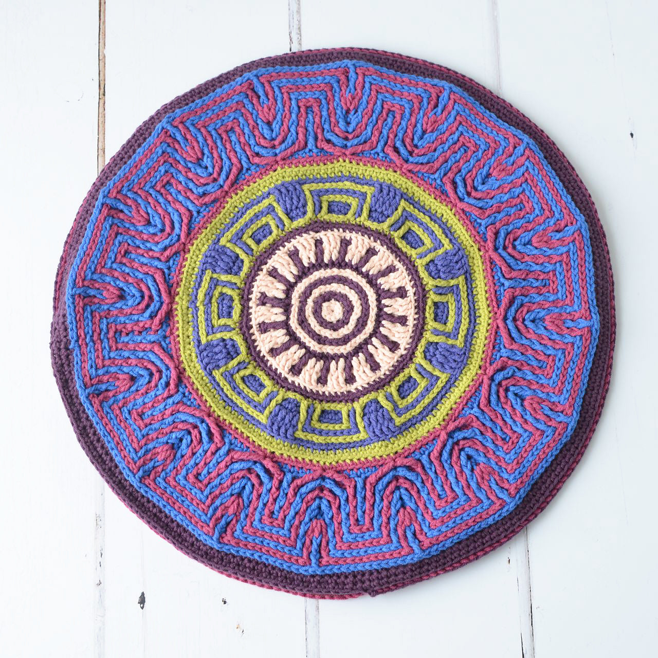 Labyrint Mandala Kussen