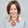 Afrikaanse mandala-ketting