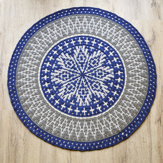 Oceaan Tijd Mandala Tapijt
