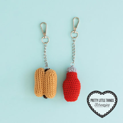 Pretty Little Things 30 - Amigurumi BBQ Keyrings