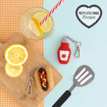 Pretty Little Things 30 - Amigurumi BBQ Keyrings