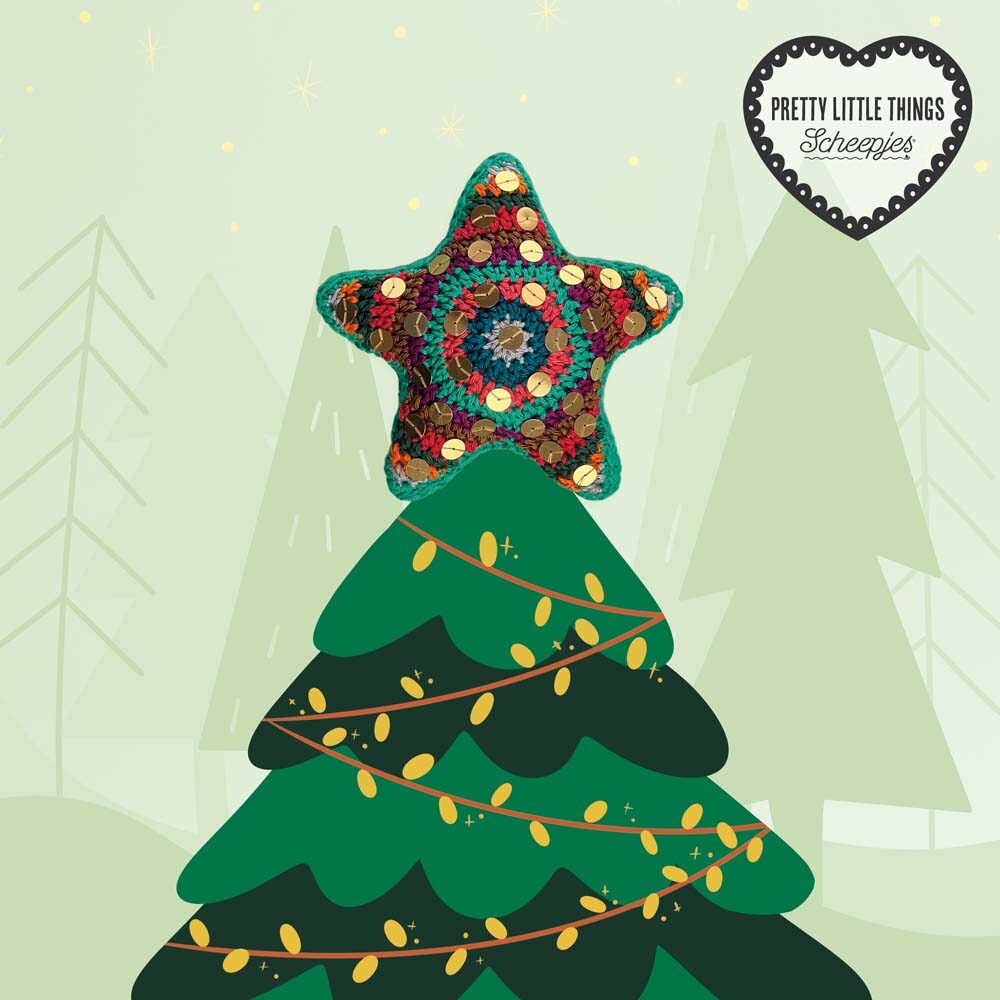 Pretty Little Things 33 - Sequin Star Tree Topper