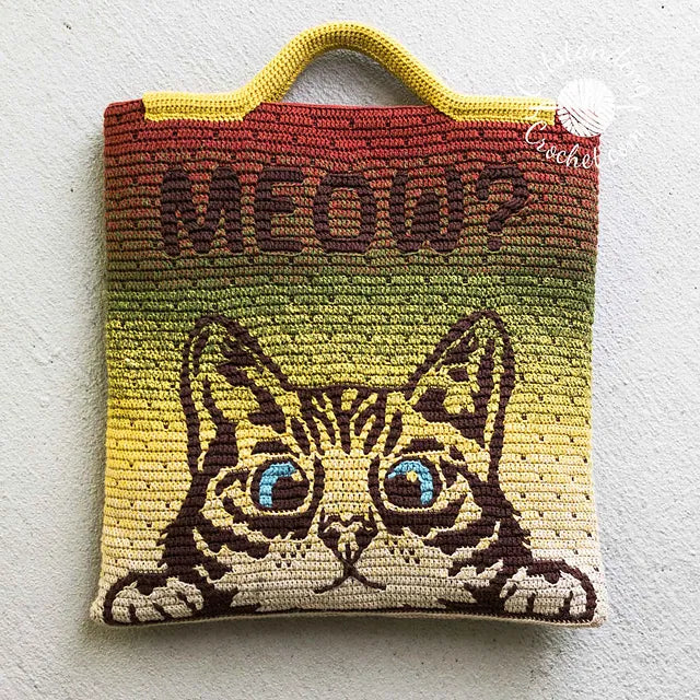 Meow-tas en -kussen