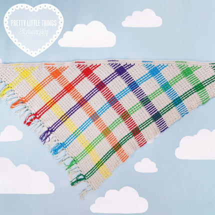 Pretty Little Things 20 - Rainbow Tartan Wrap