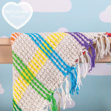 Pretty Little Things 20 - Rainbow Tartan Wrap