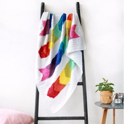 Rainbow Road Blanket