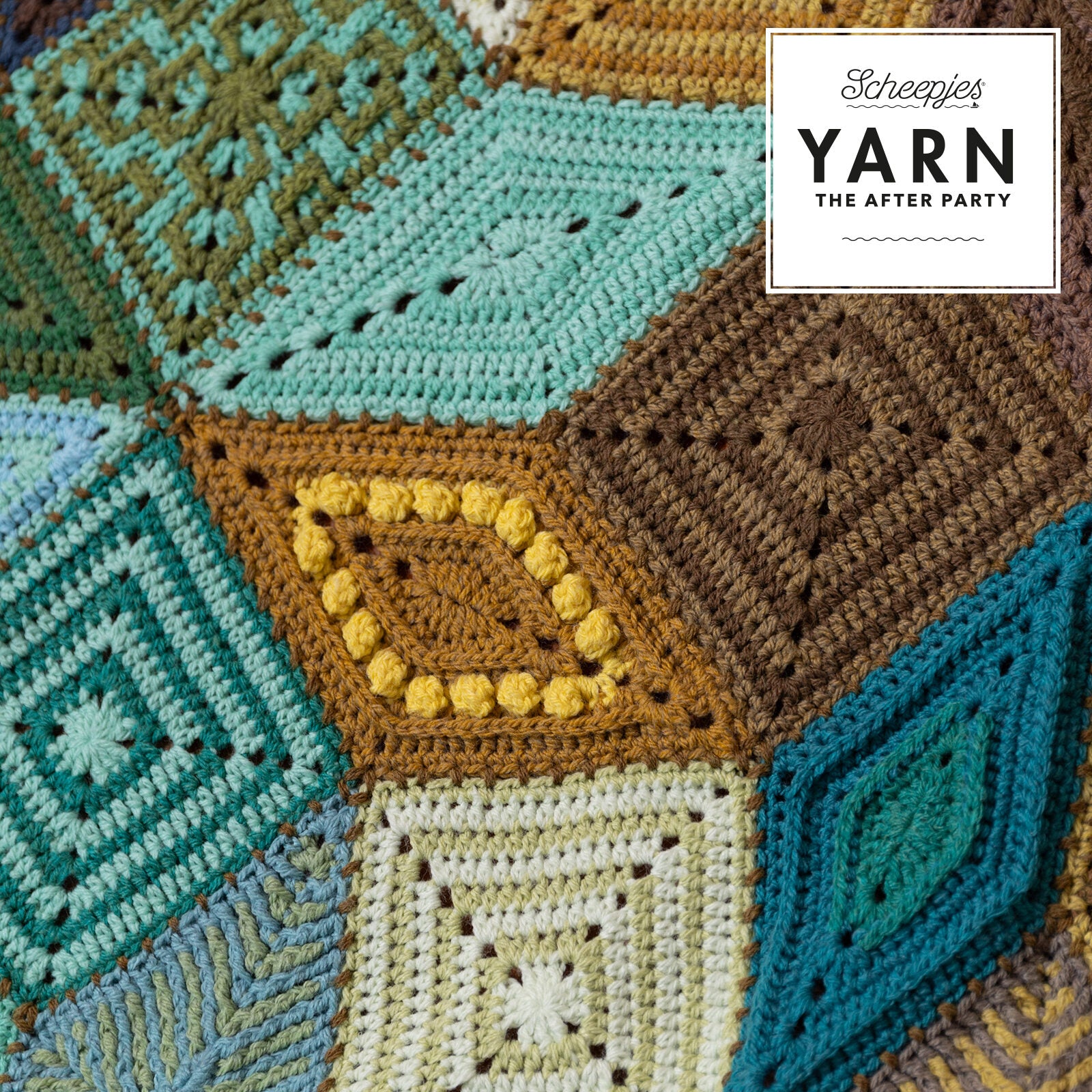 YARN - The After Party 204 Scrumptious Tiles Blanket