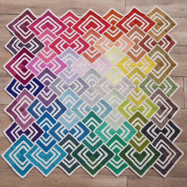 Sliding Tiles Blanket