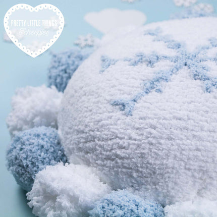 Pretty Little Things 20 - Snowflake Fluff Cushion