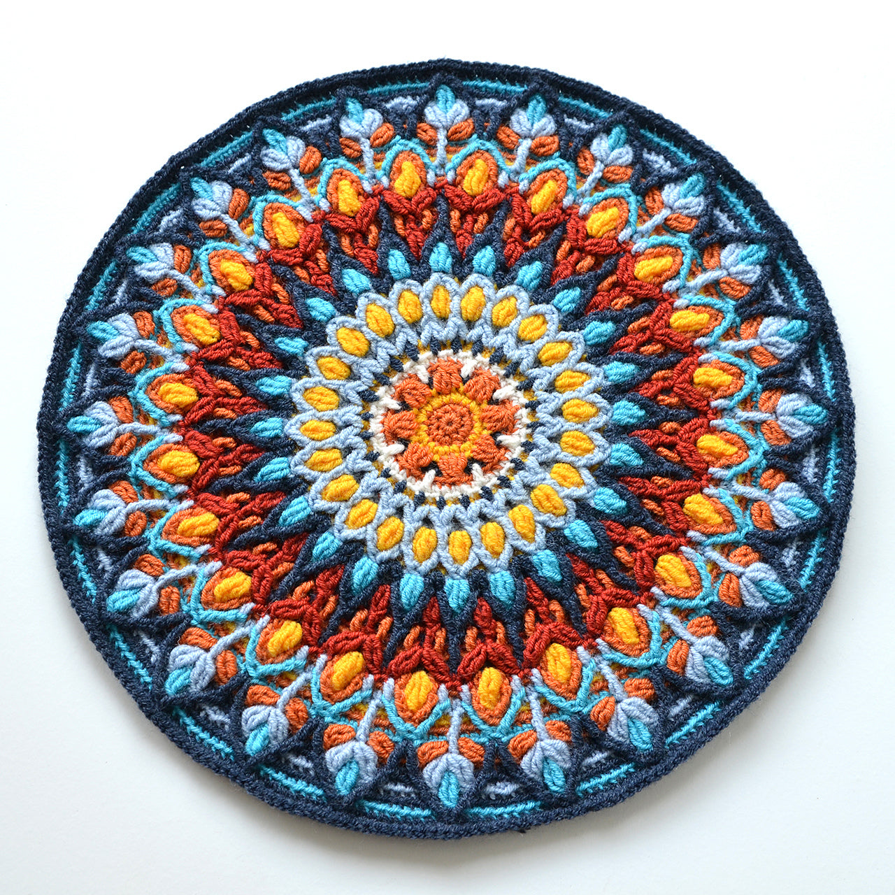 Spaanse mandala kussenhoes