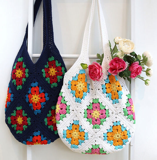 Zonnebloem Granny Square Tas
