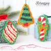 Pretty Little Things 33 - Punch Needle Tree Decorations