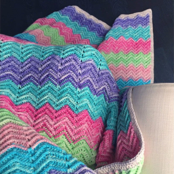 Textured Chevron Blanket