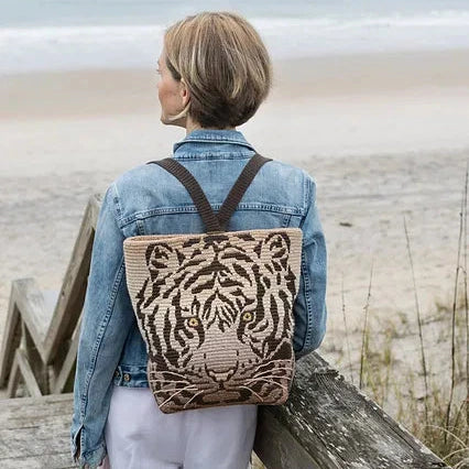 Rugzak met tijgermozaïek