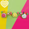 Pretty Little Things 04 - Tutti Frutti Pram Garland