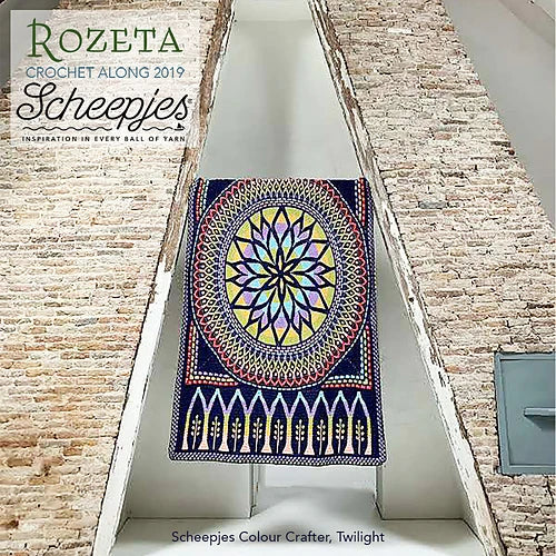Scheepjes CAL 2019 Rozeta