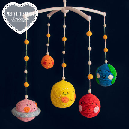 Pretty Little Things 22 - Solar System Amigurumi Mobile