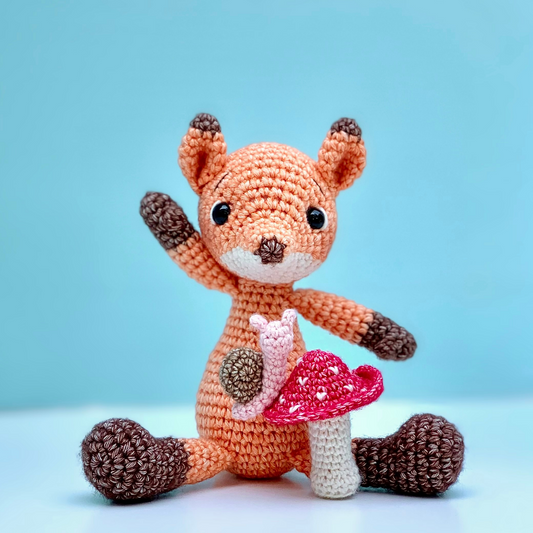 Apricot Fox and Jelly Snail