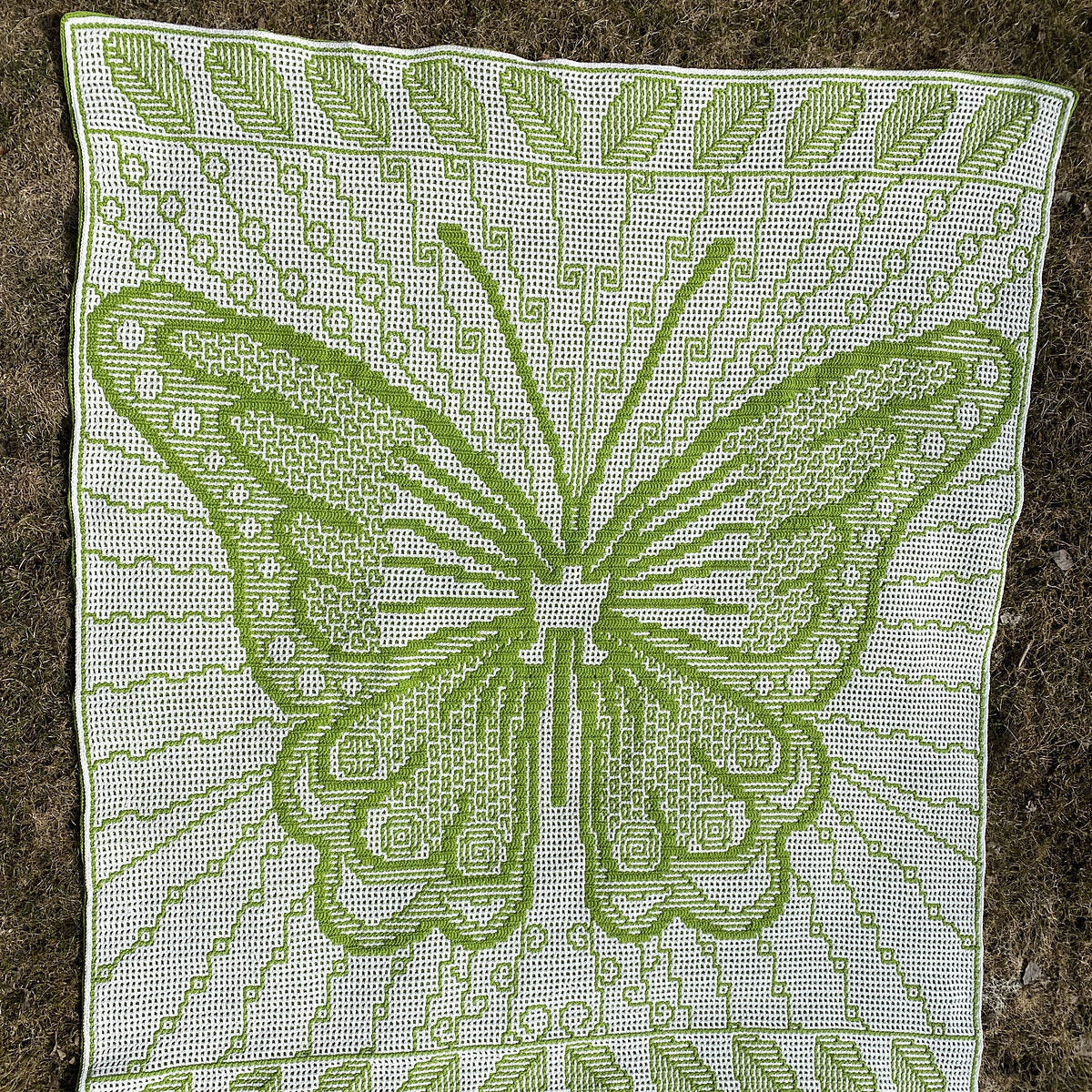 Astrids Papillon-deken