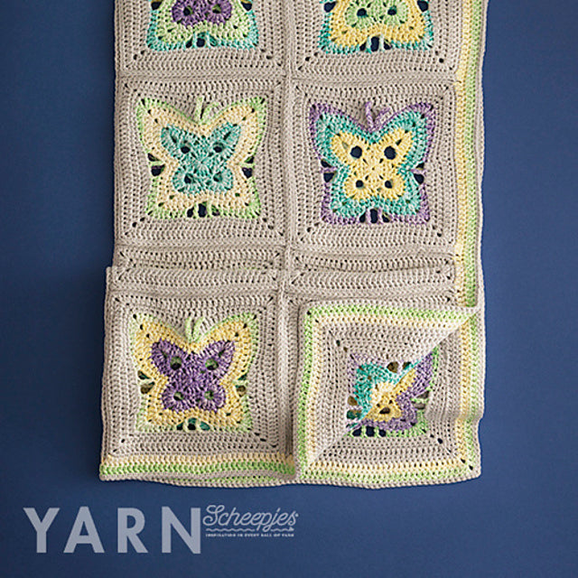 Garen 2 - Maanlicht Vlinderdeken