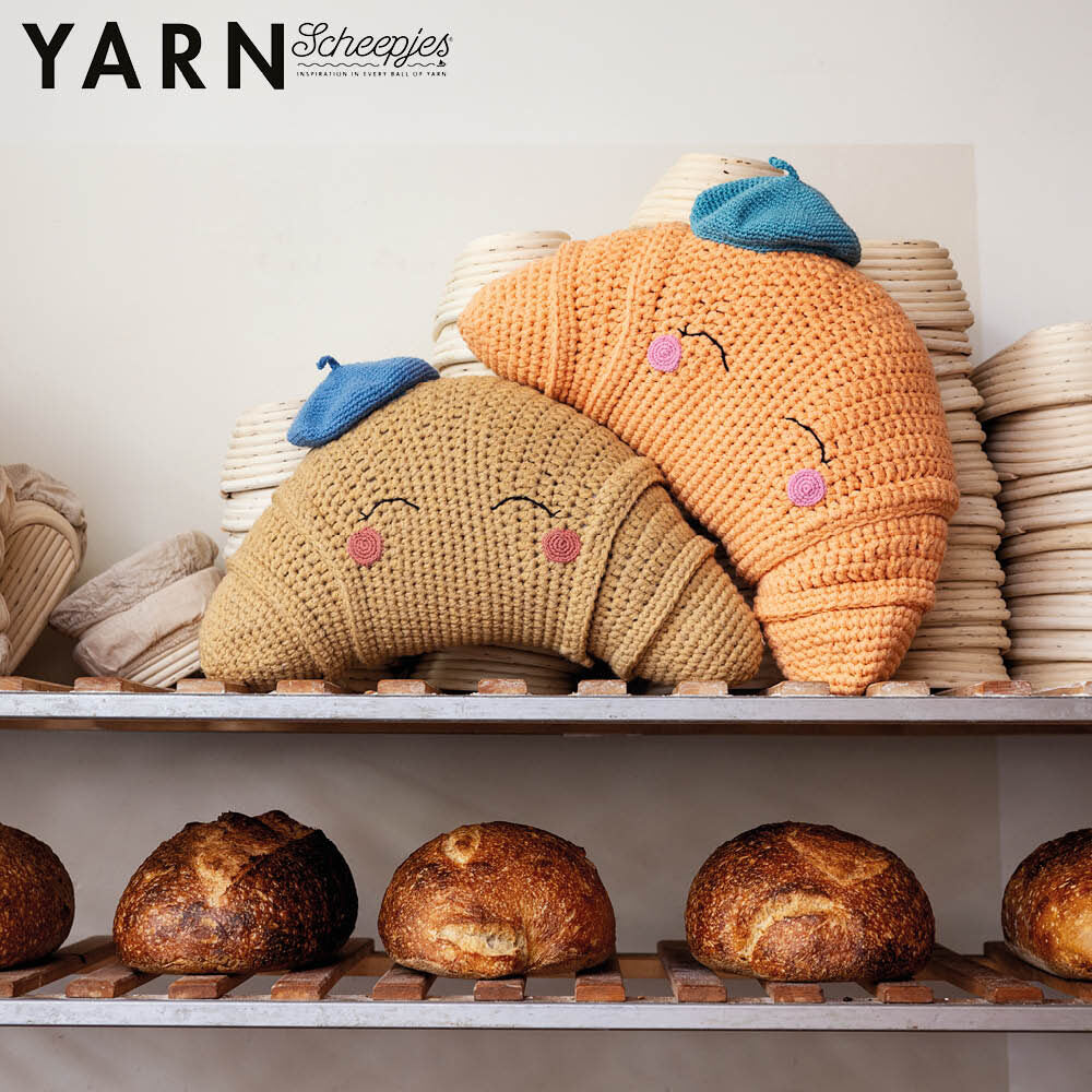 Cuddly Croissant Cushion