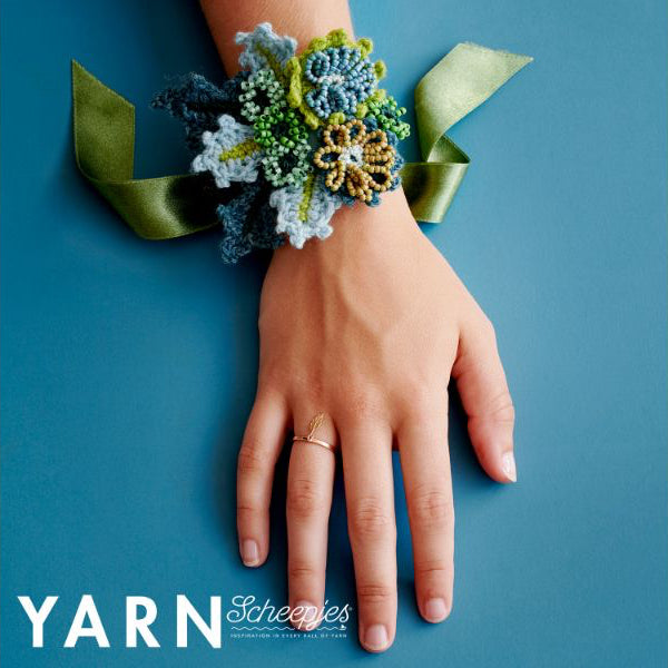 YARN 10 - Verdigris Brooch & Corsage