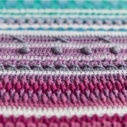 Baby Rainbow Sampler Blanket 2
