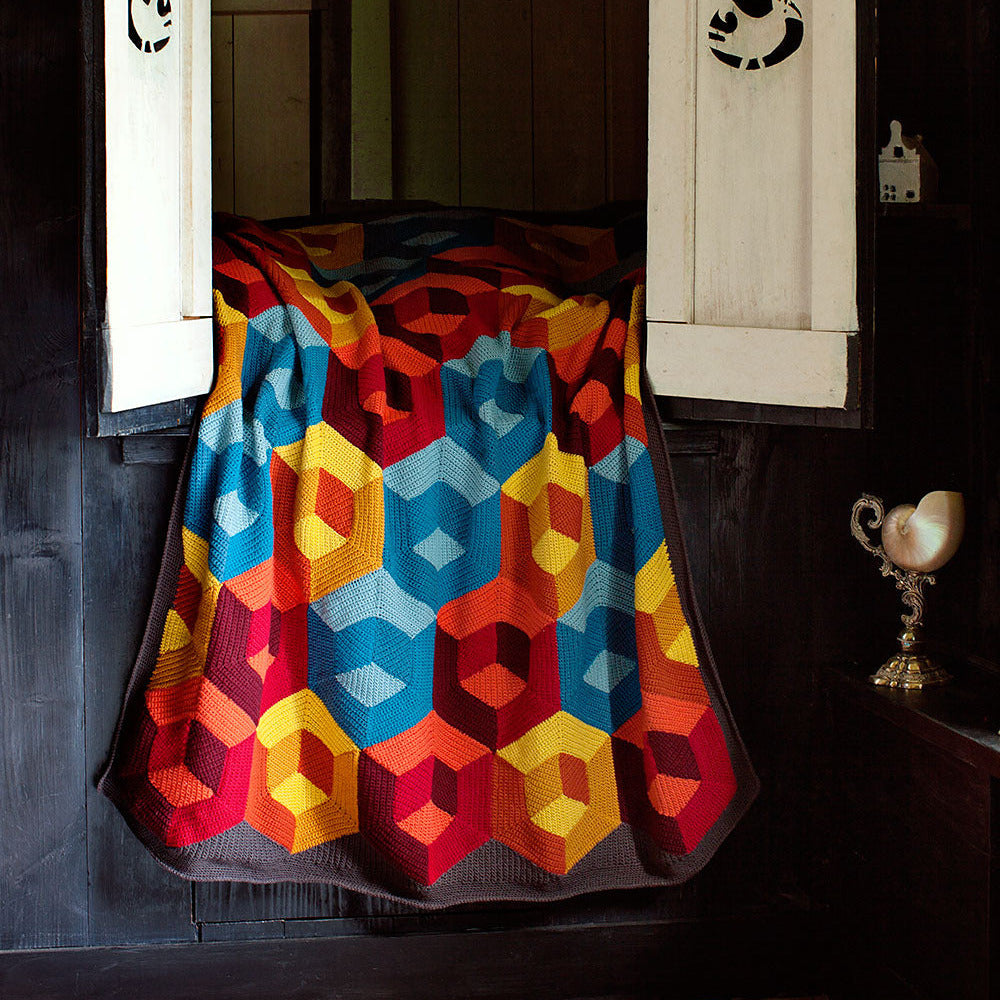 Garen 4 - Kleurstudie deken