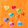 Hygge Scandinavian Hearties Motif