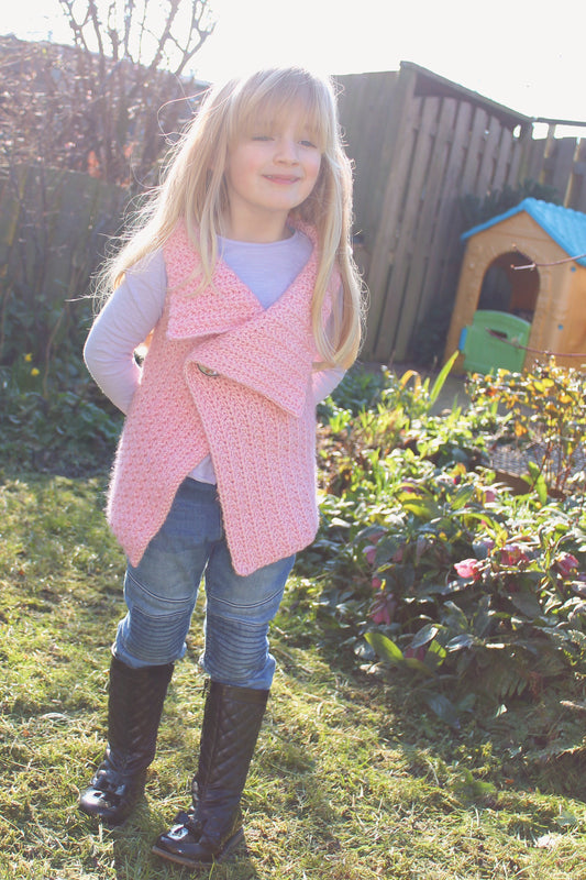 Peek-a-Boo Button Wrap for Kids