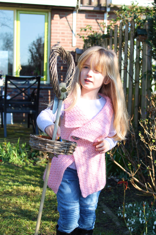 Peek-a-Boo Button Wrap for Kids