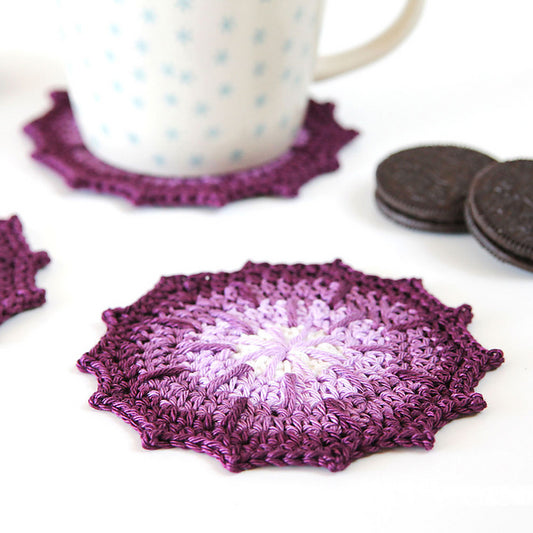Ombre Spike Coasters