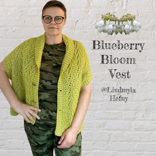Blueberry Bloom Vest