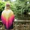 Plum Trees & Bees Shawl