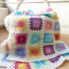 Rainbow Granny Square Blanket