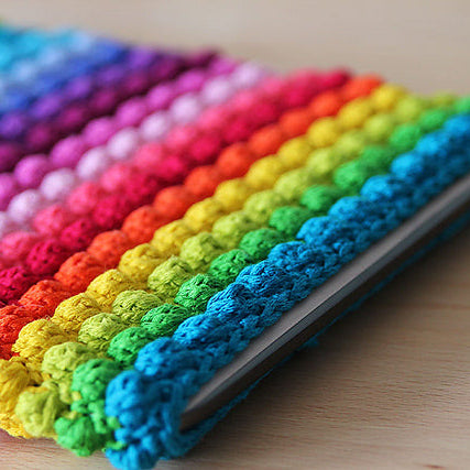 Rainbow Bobble Tablet Sleeve