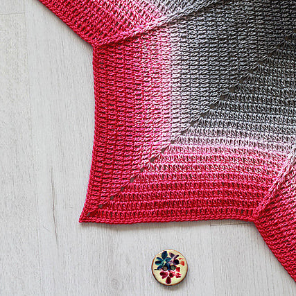 Raspberry Road Blanket