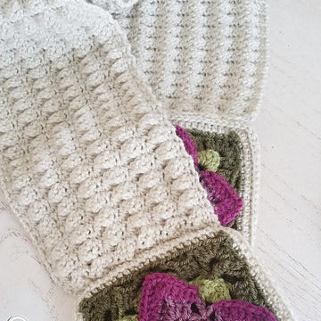 Structured Rock Cress Scarf