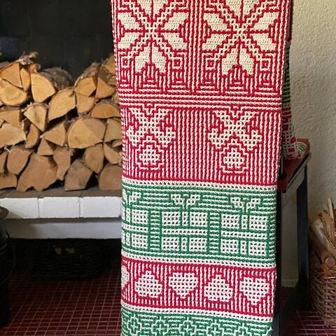 Astrid's Christmas Throw