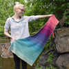 Sea of Flames Shawl